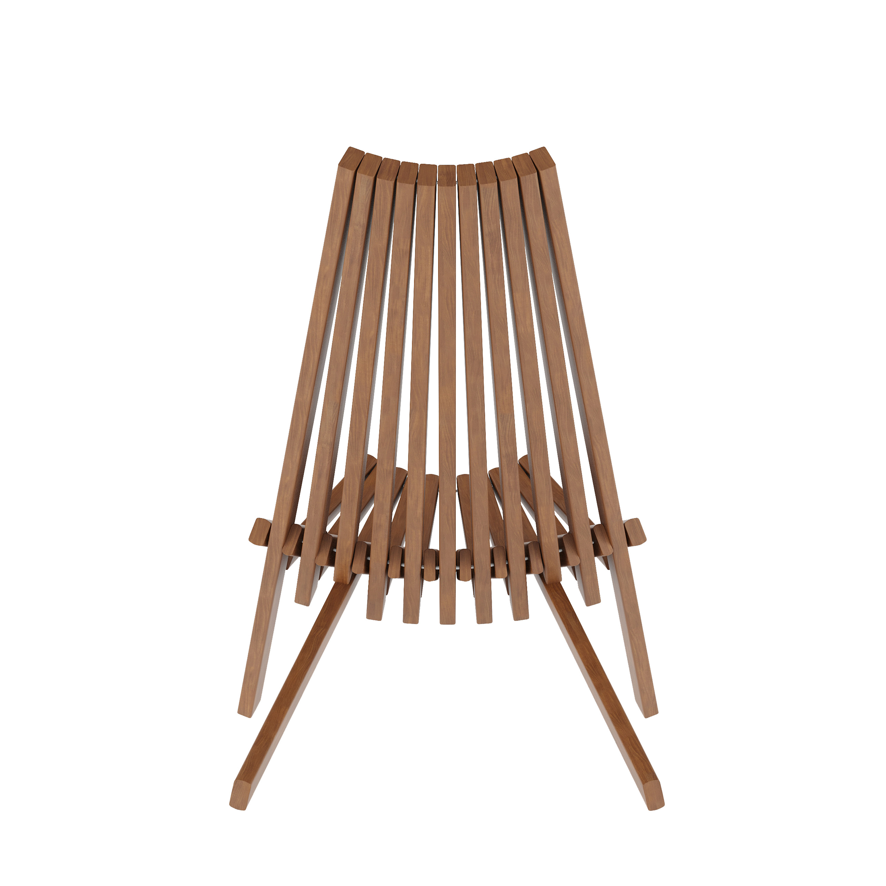 Duhram Black Folding Chair for Indoor/Outdoor Use with Acacia Wood Low Profil... - Picture 19 of 21