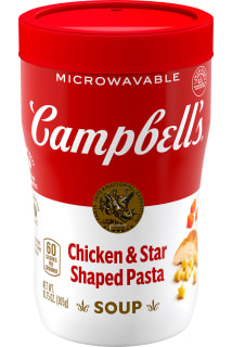 Chicken & Star Shaped Pasta Sipping Soup