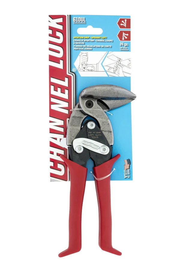 610UL 10-inch Upright Left Aviation Snip