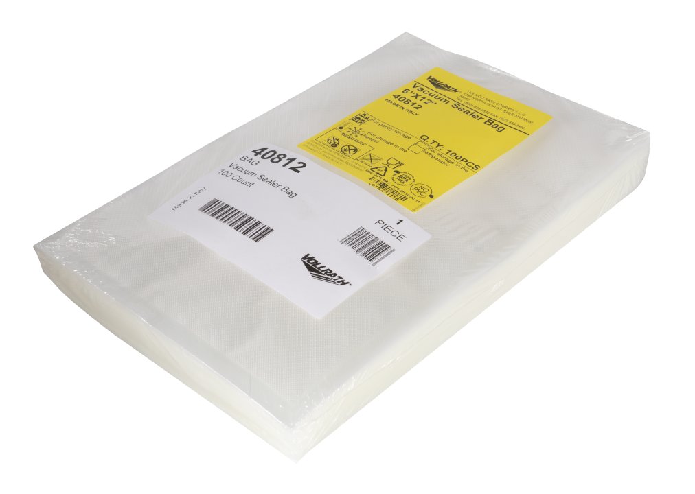 6” x 12” out-of-chamber mesh vacuum sealer bags