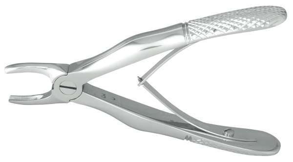 Nordent #137 Klein Pedo, Upper Incisor, Spring Handle Extraction Forcep