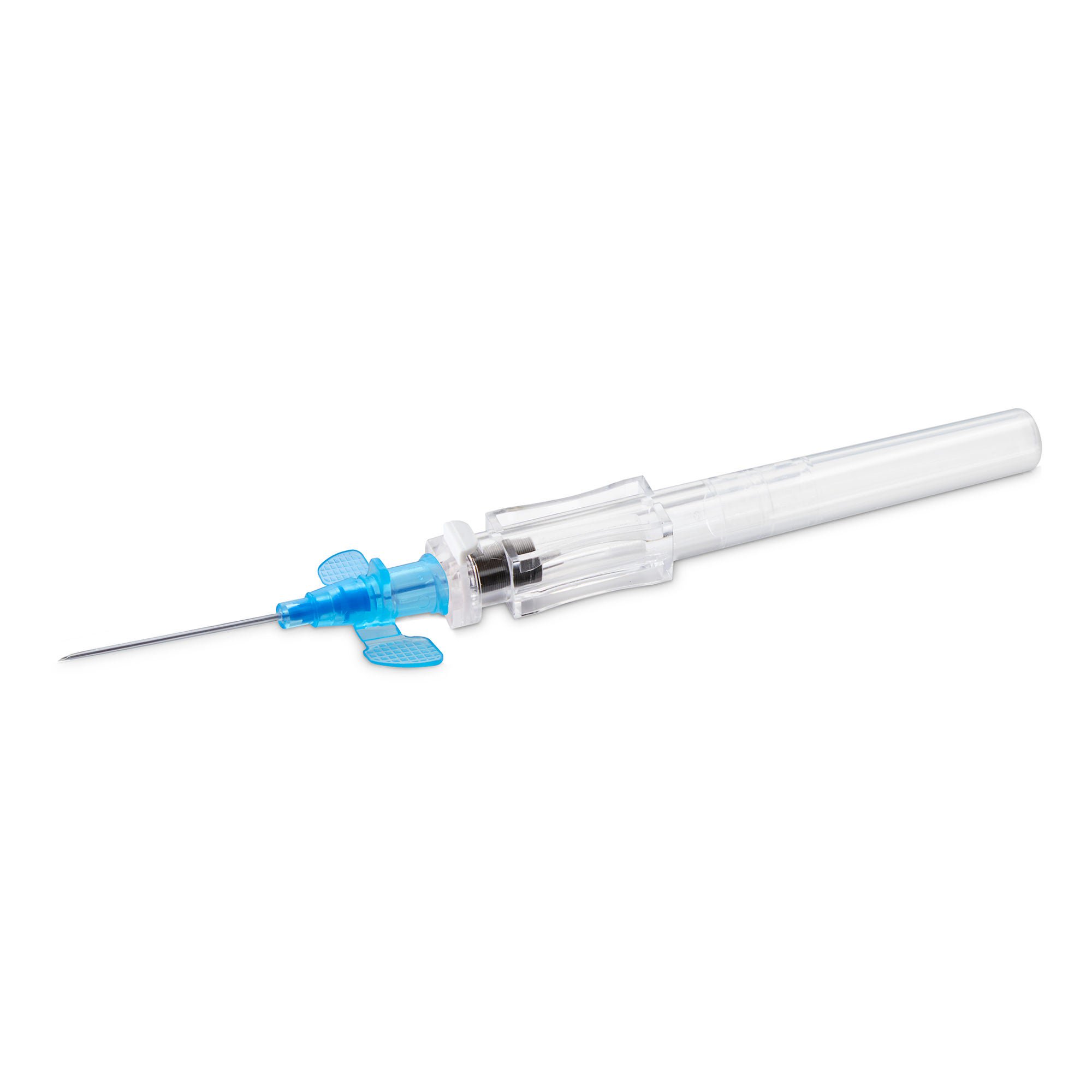 McKesson Brand CATH, IV SFTY WNG PUSH BUTTON BC BLU 22GX1" (50/BX 4BX/CS)