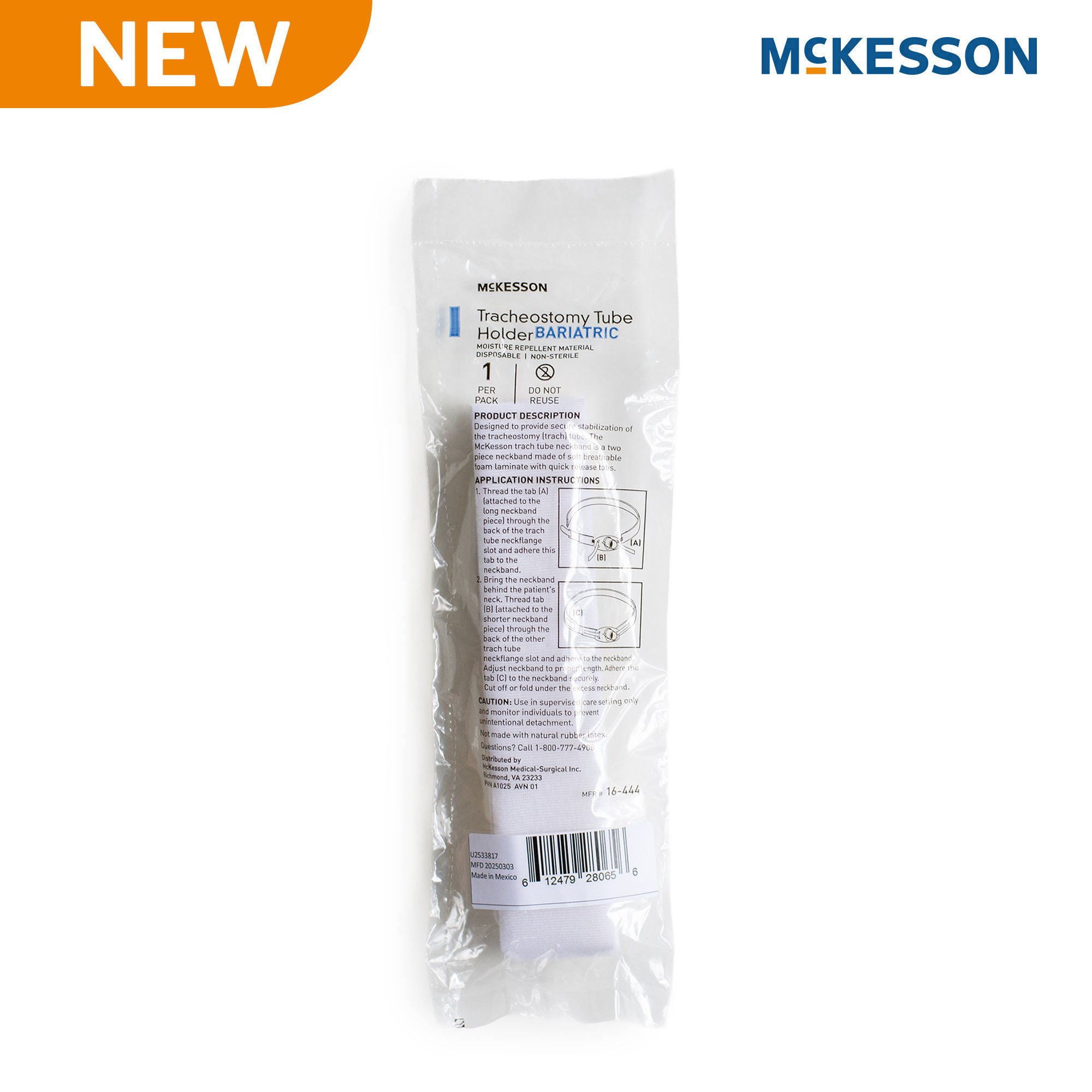 McKesson Brand HOLDER, TRACH TUBE BARI LF (10/BX 10BX/CS)