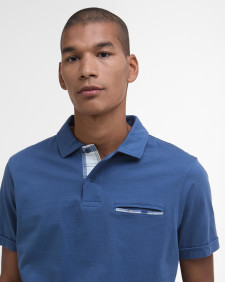Milhurst Tailored Polo Shirt Dark Denim