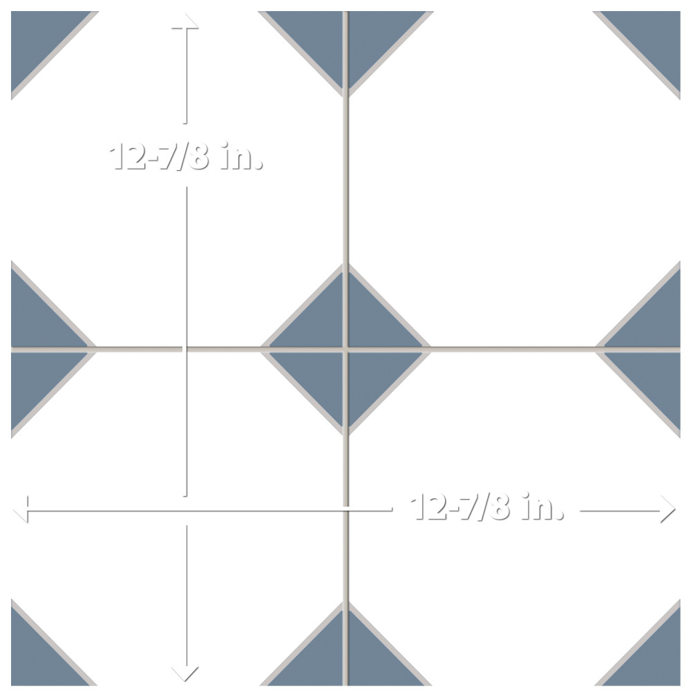 Sample – Canterbury Blue Porcelain Floor and Wall Tile