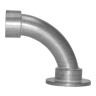 Concrete Slab Insert, Zinc Die Cast, 3/4 in., 90 Degree, 4.55 L x 3.72 H x 2.13 W in.