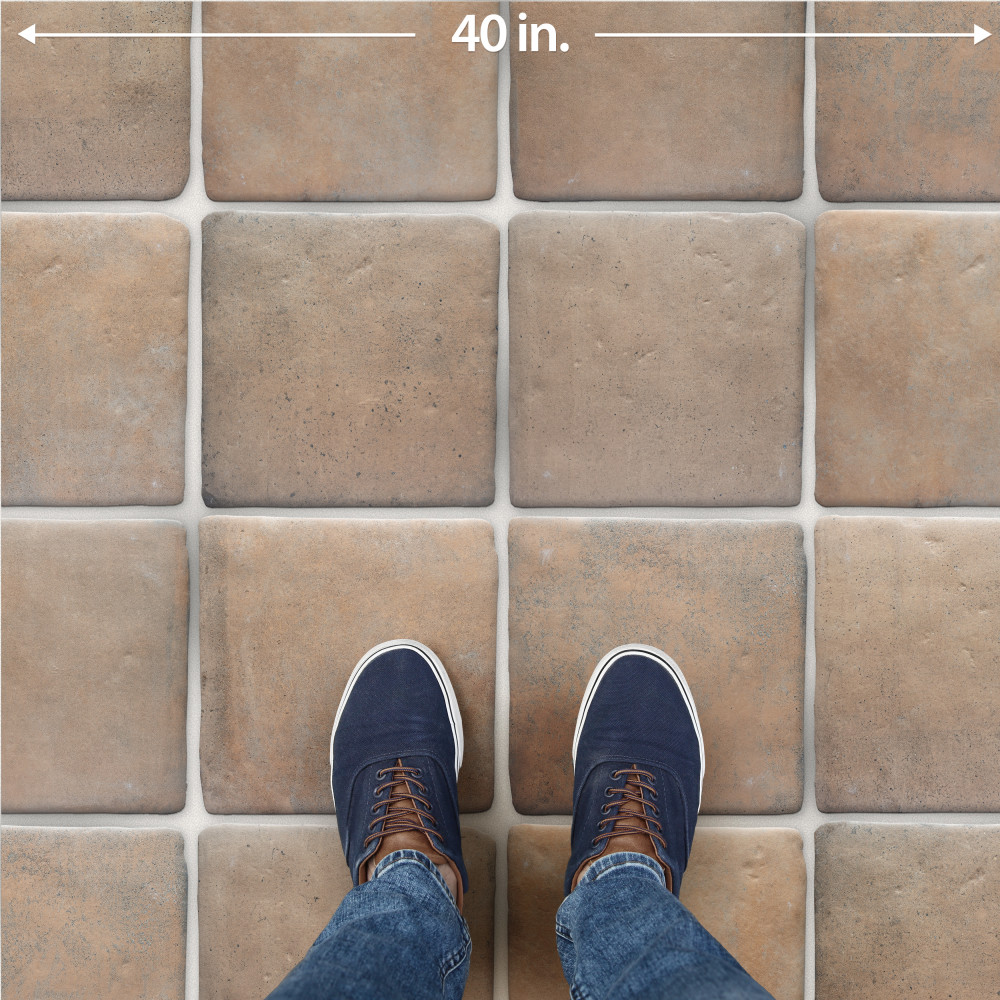 Benisa Teja 11-7/8 in. x 11-7/8 in. Porcelain Floor and Wall Tile