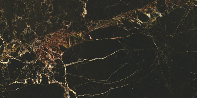 Valentina Black 24×48 Field Tile Polished Rectified