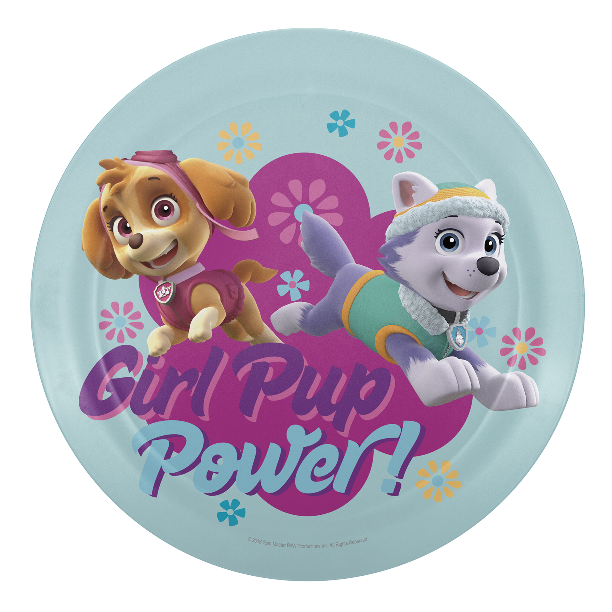 Paw Patrol Kids Dinnerware Set, Skye & Everest, 3-piece set slideshow image 4 Paw Patrol Kids Dinnerware Set, Skye & Everest, 3-piece set slideshow image 4