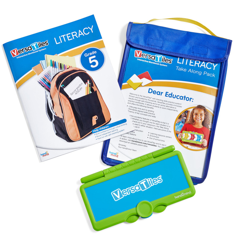 VersaTiles Literacy Take Along Pack, Grade 5