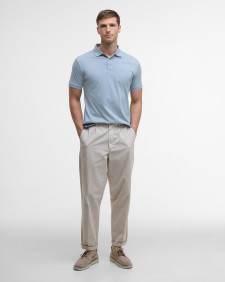 Sutton Tailored Polo Shirt Mineral Blue