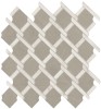 Alta Gray 14×15 Basketweave Mosaic Polished