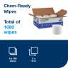 Tork, Everwipe® Chem-Ready®, 1 ply, 5.00"x12.00", Polypropylene, General Purpose Wipers, White