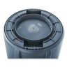 Rubbermaid Commercial, VENTED BRUTE®, 32 gal, Resin, Gray, Round, Receptacle