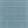 Tomei Wedgewood Blue 12×12 Falling Water Mosaic Natural