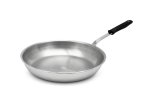 14-inch Wear-Ever® rivetless fry pan with natural finish and silicone handle