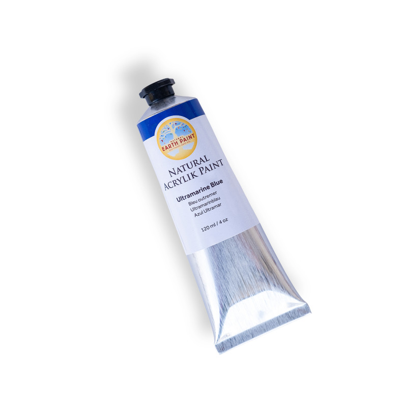 Natural Acrylik Paint, Heavy Body, Ultramarine Blue, 4 oz