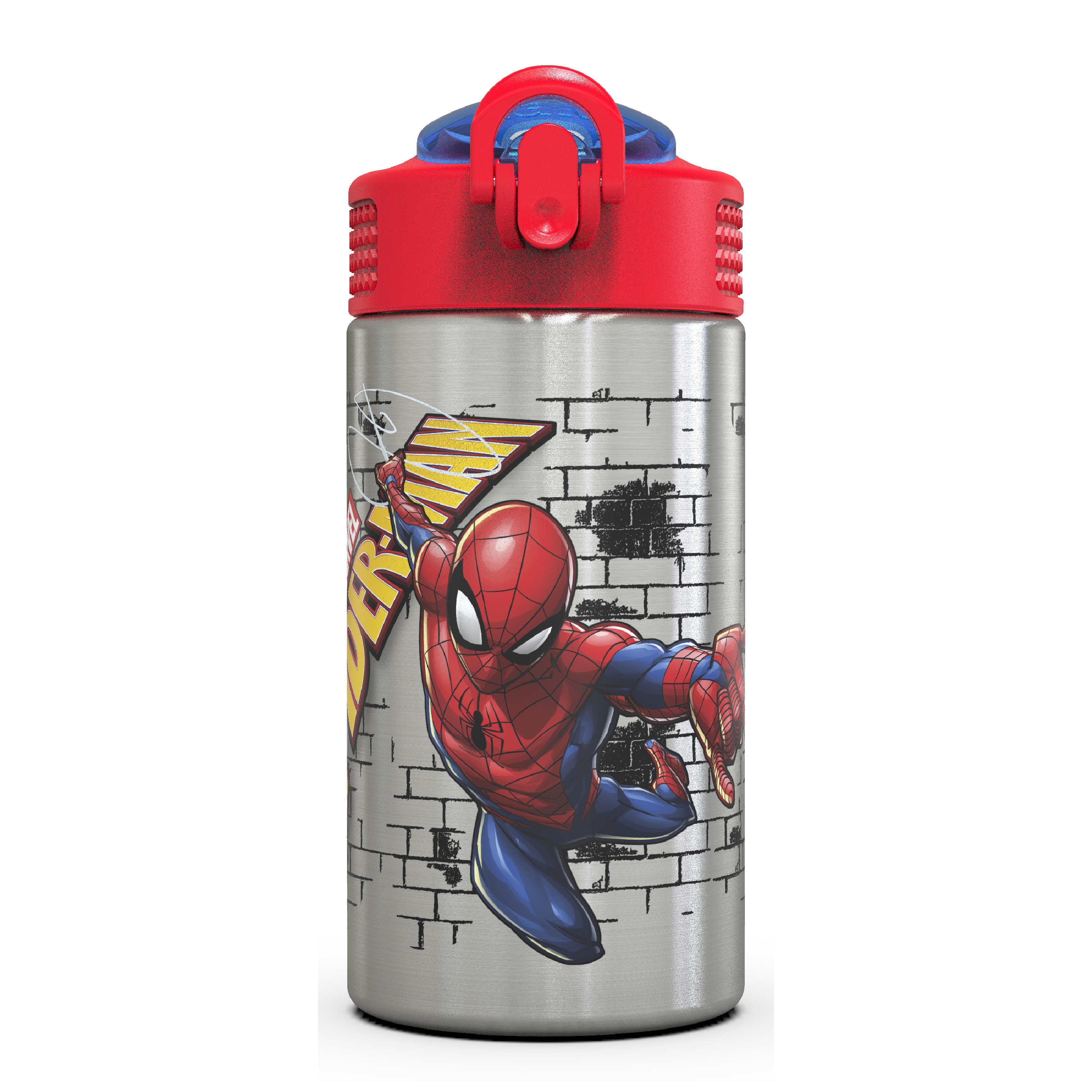 Marvel Comics 15.5 ounce Water Bottle, Classic Spider-Man slideshow image 1