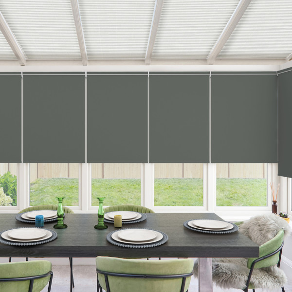 Zelda Slate Roller Blind