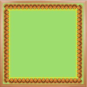Turkey Die-Cut Border, 12 Strips/36 Feet