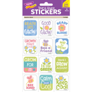 Good to Grow Tear & Share Stickers&reg;, 60 Count