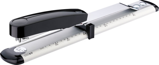 High performance booklet stapler for saddle stitching up to 50 sheets.