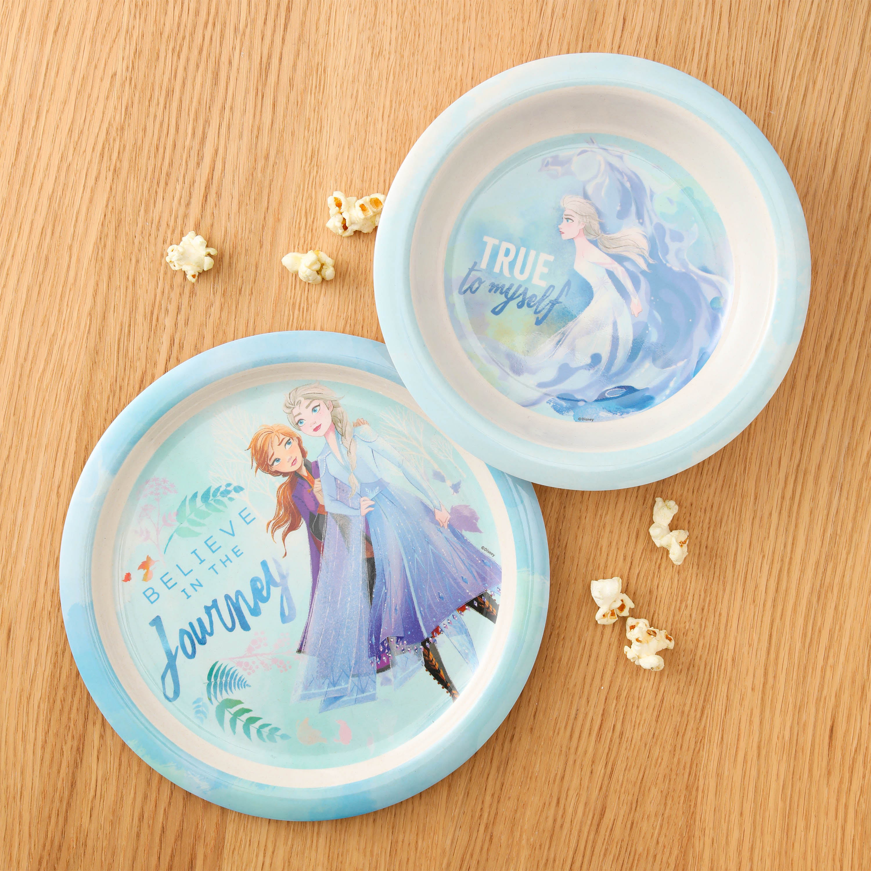 Disney Frozen 2 Movie Kids Plate and Bowl Set, Anna & Elsa, 2-piece set slideshow image 3