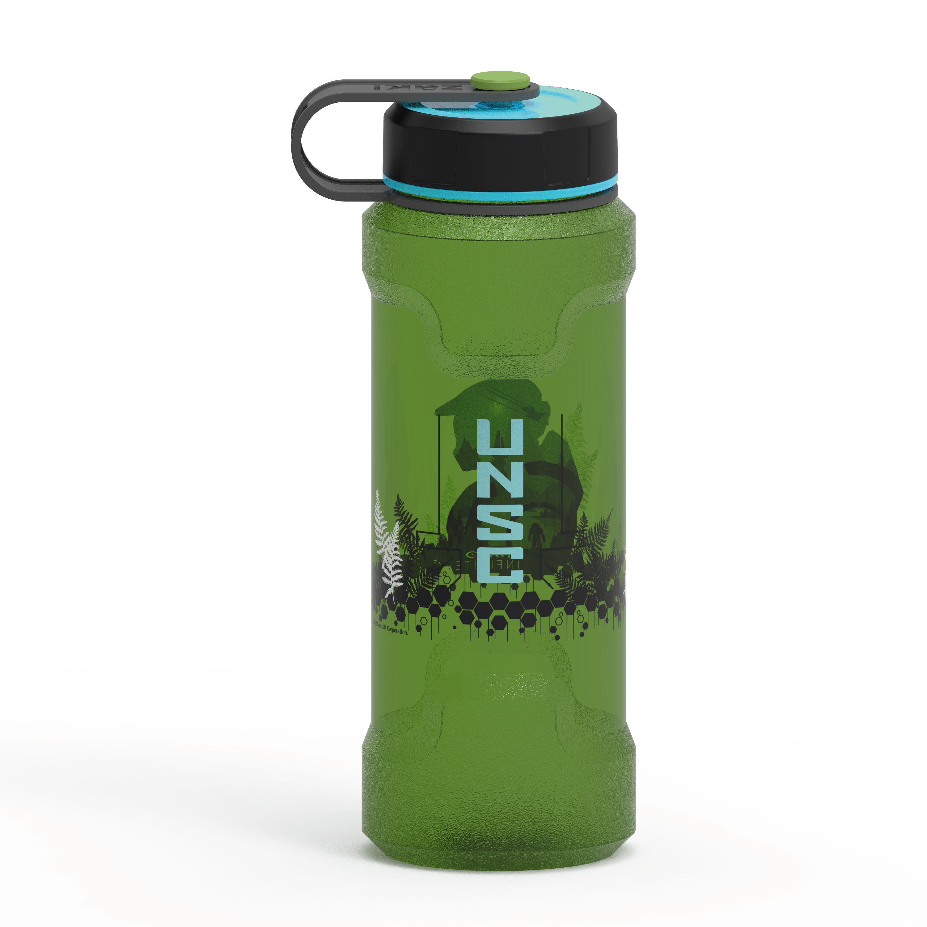Halo 36 ounce Reusable Plastic Water Bottle, United Nations Space Command slideshow image 3 Halo 36 ounce Reusable Plastic Water Bottle, United Nations Space Command slideshow image 3