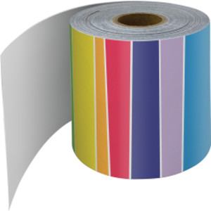Rainbow Rolled Straight Border, 65 Feet