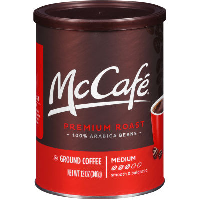 McCafé Premium Roast Ground Coffee 12 oz Canister