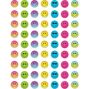 Brights 4Ever Smiley Faces Mini Stickers