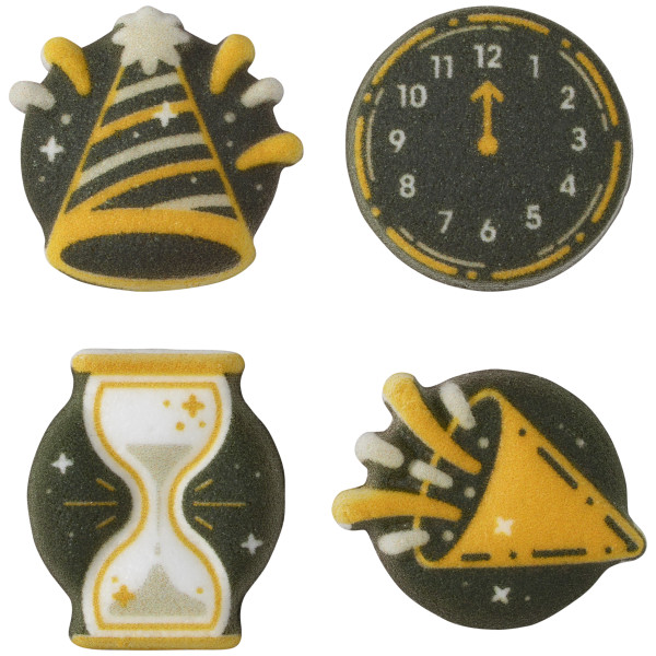 Countdown to the New Year - Red 3 Free Dec-Ons® Decorations