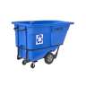 Rubbermaid Commercial, BRUTE Standard Duty, Tilt Truck, 27 cu ft, Blue