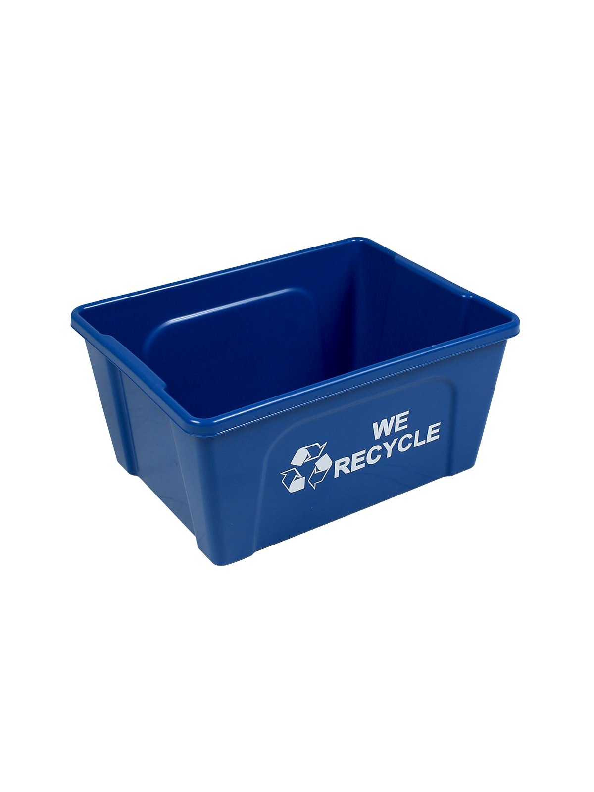 DESKSIDE RECYCLER – Single – Body – We Recycle – Busch Blue