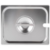 Half-size Super Pan V® slotted stainless steel cover