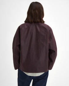 Transport Waxed Jacket Bordeaux