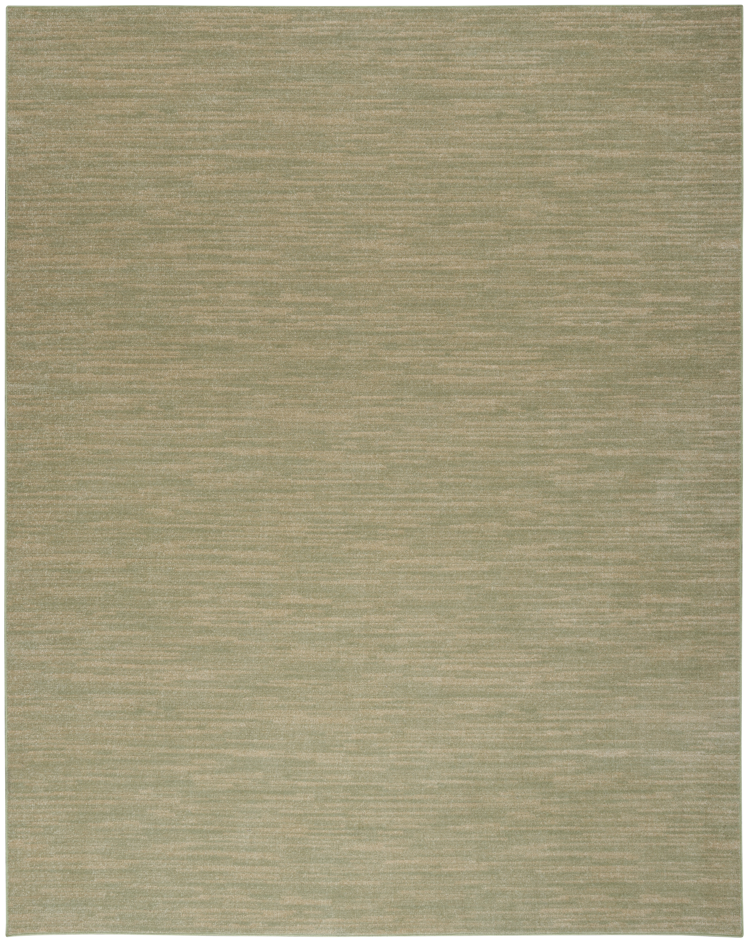 Nourison Nourison Essentials 6' x 9' Green Gold Outdoor Rug