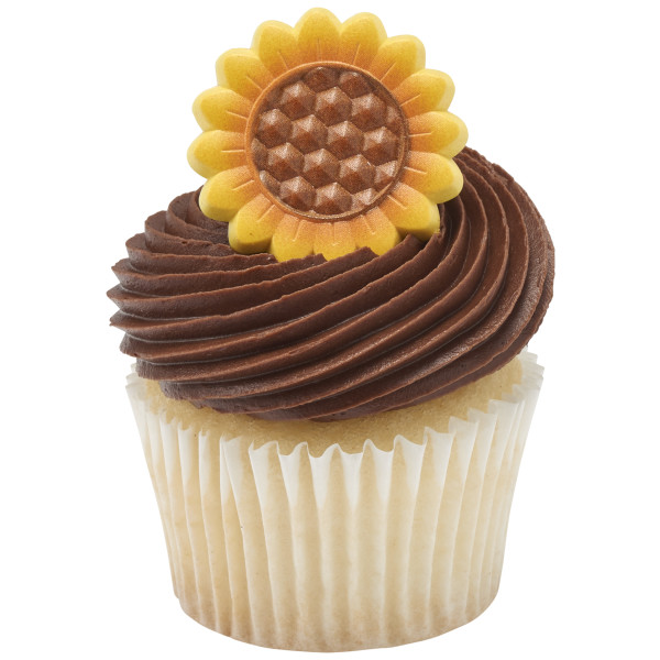 Sunflower Cupcake Rings