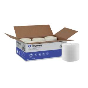 Tork, Everwipe® Chem-Ready®, 1 ply, 5.00"x12.00", Polypropylene, General Purpose Wipers, White