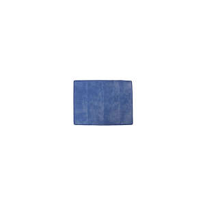 Hillyard, SureFoot, 24"W, Microfiber, Blue, Hook & Loop, Finish Mop
