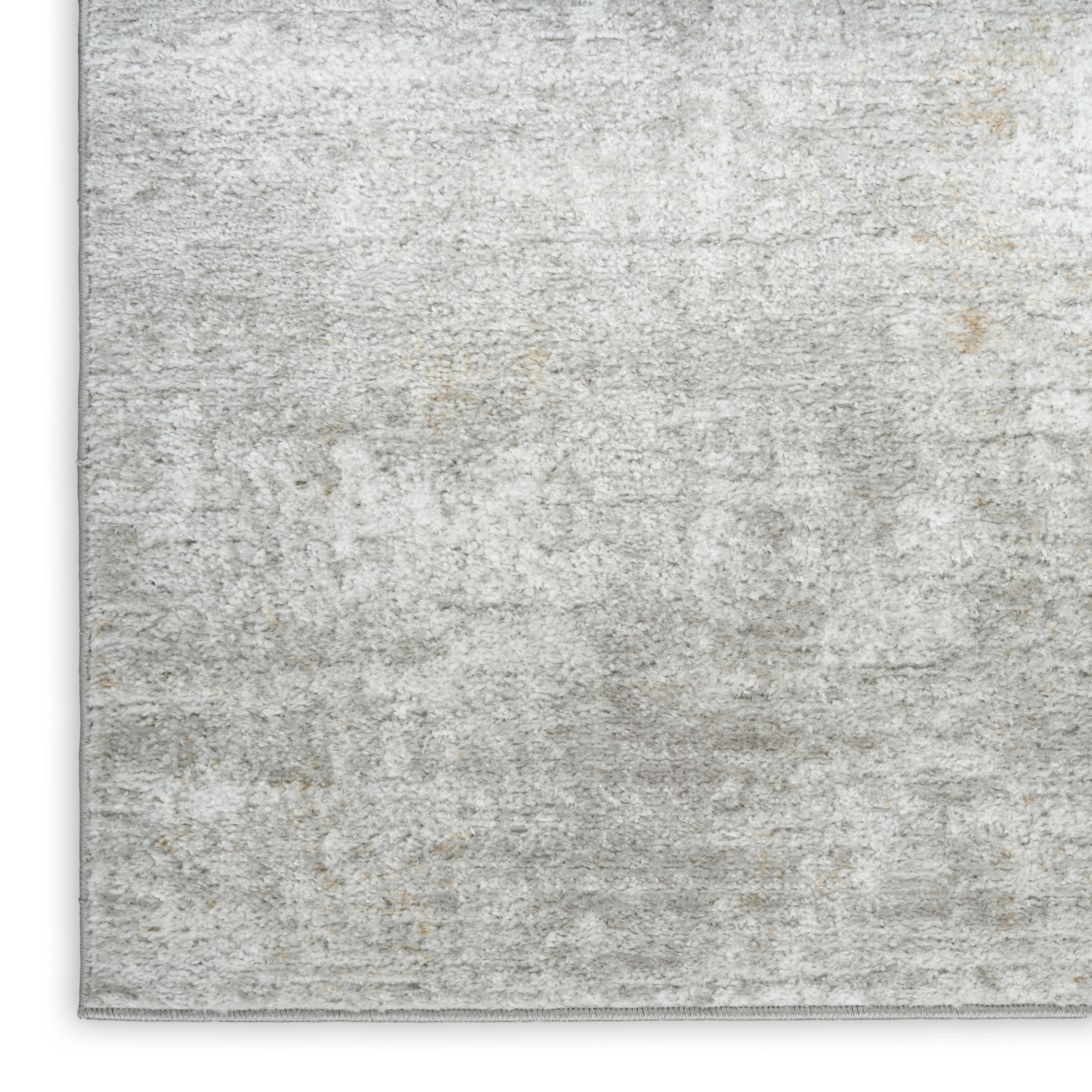 Nourison Dekor 2' x 4' Grey Modern Indoor Rug