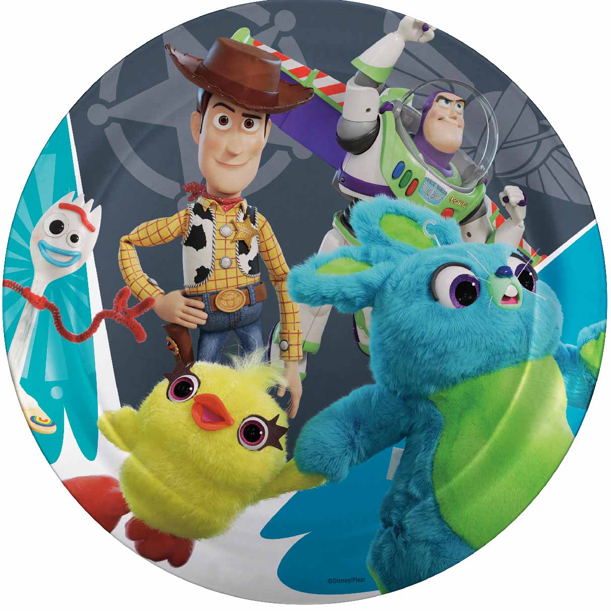 Toy Story 4 Movie Dinnerware Set, Buzz, Woody and Friends, 5-piece set