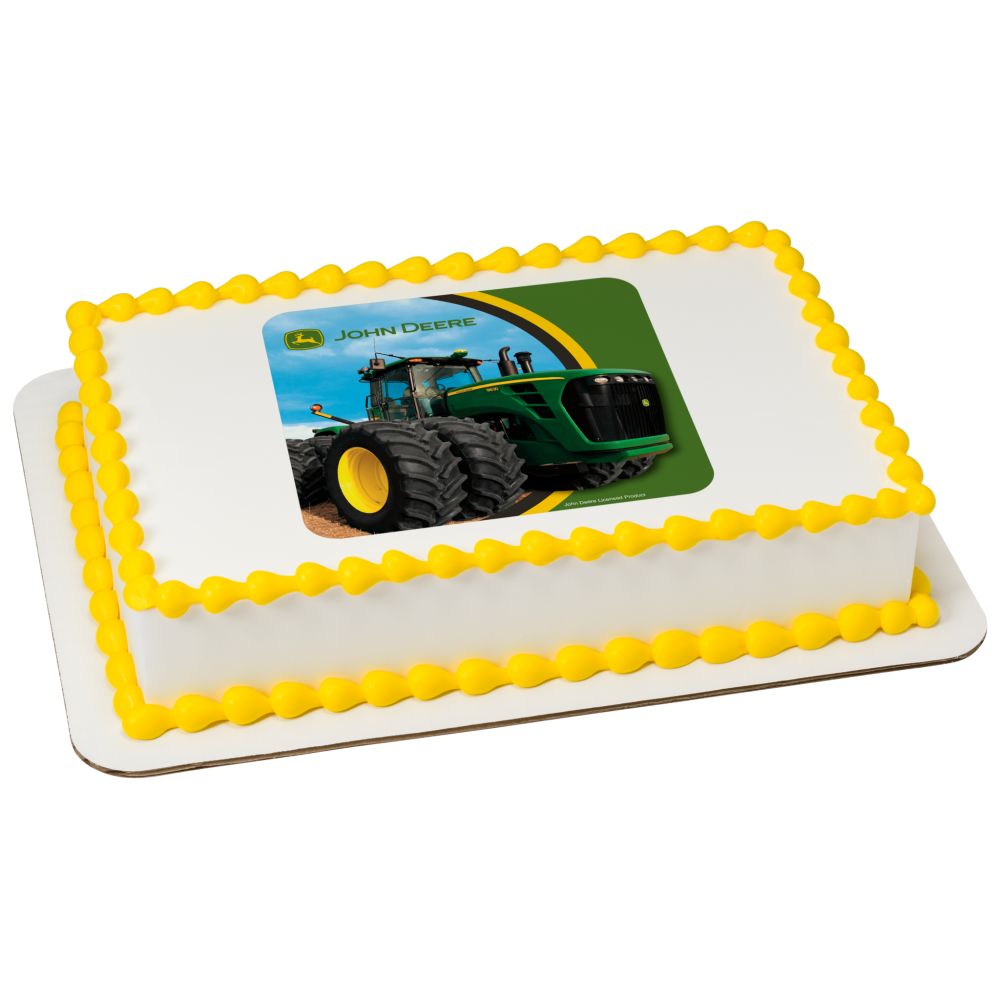 Image Cake John Deere Tractor