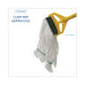 Boardwalk, Rayon Looped-End Wet Mop Head with 5" Headband, 14 oz, White