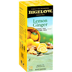 Lemon Ginger Herbal Tea - Case of 6 boxes - total of 168 tea bags