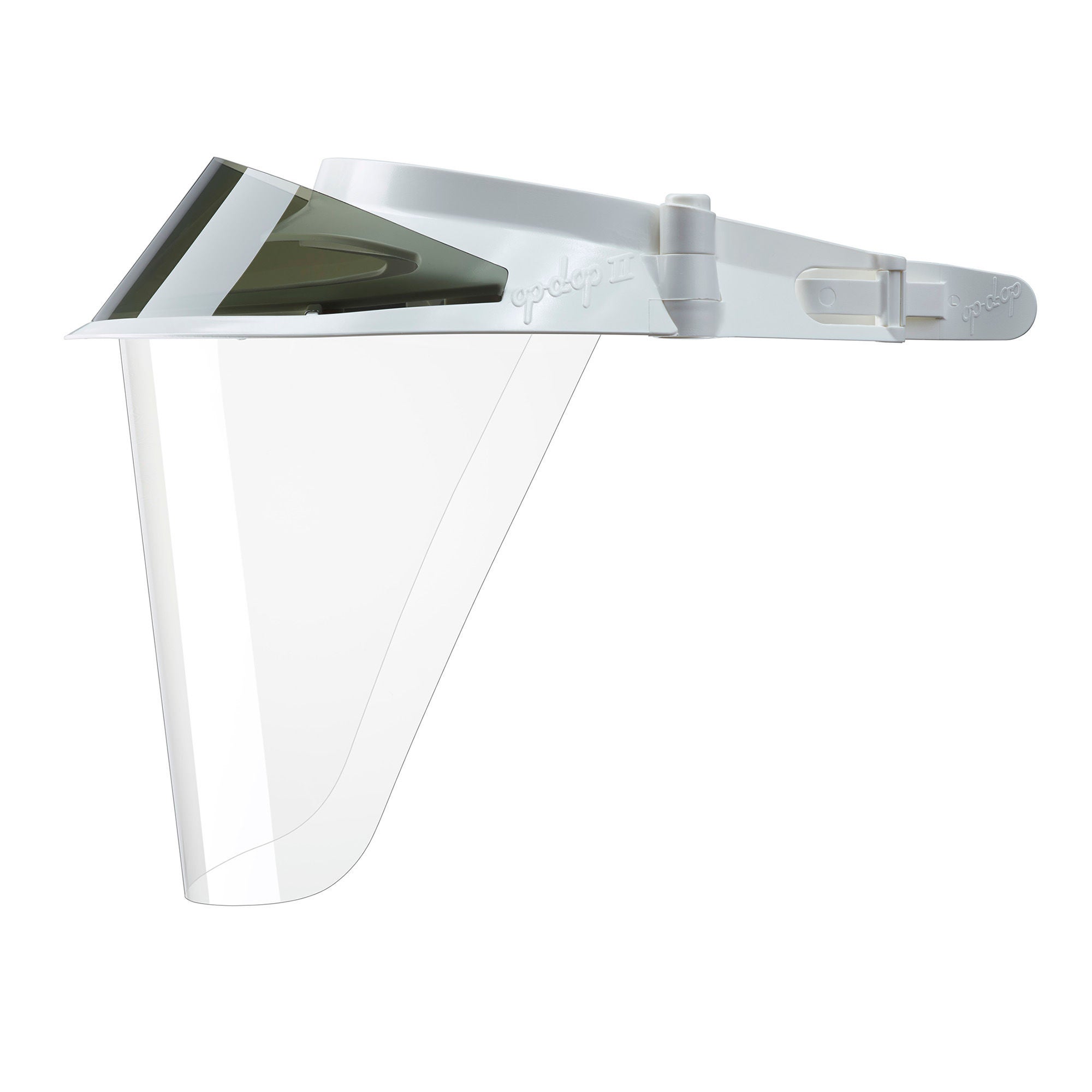 Face Shield Kit Op d Op II One Size Fits Most Full Length Anti-fog Reusable NonSterile