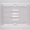 Half-size Super Pan® solid clear polycarbonate cover
