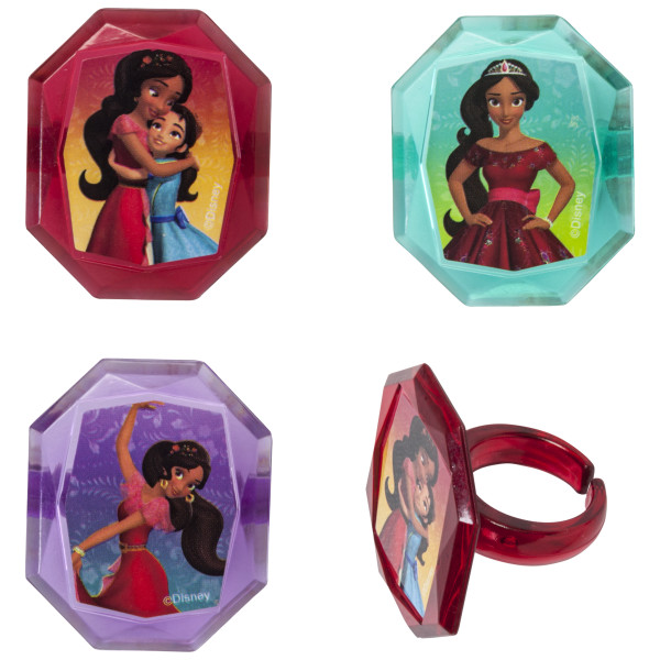 Elena of Avalor Noble Heart Cupcake Rings
