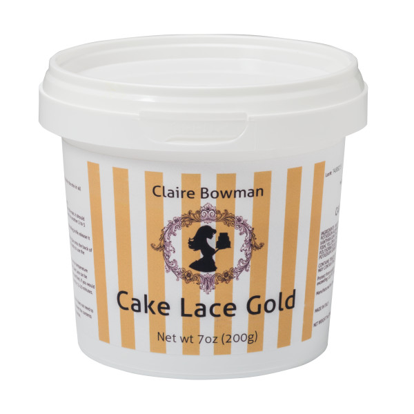 Gold Cake Lace 200 Grams DecoPac