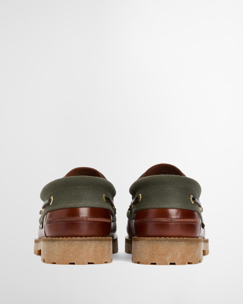 Re-Engineered Deck Boat Shoes Mahogany